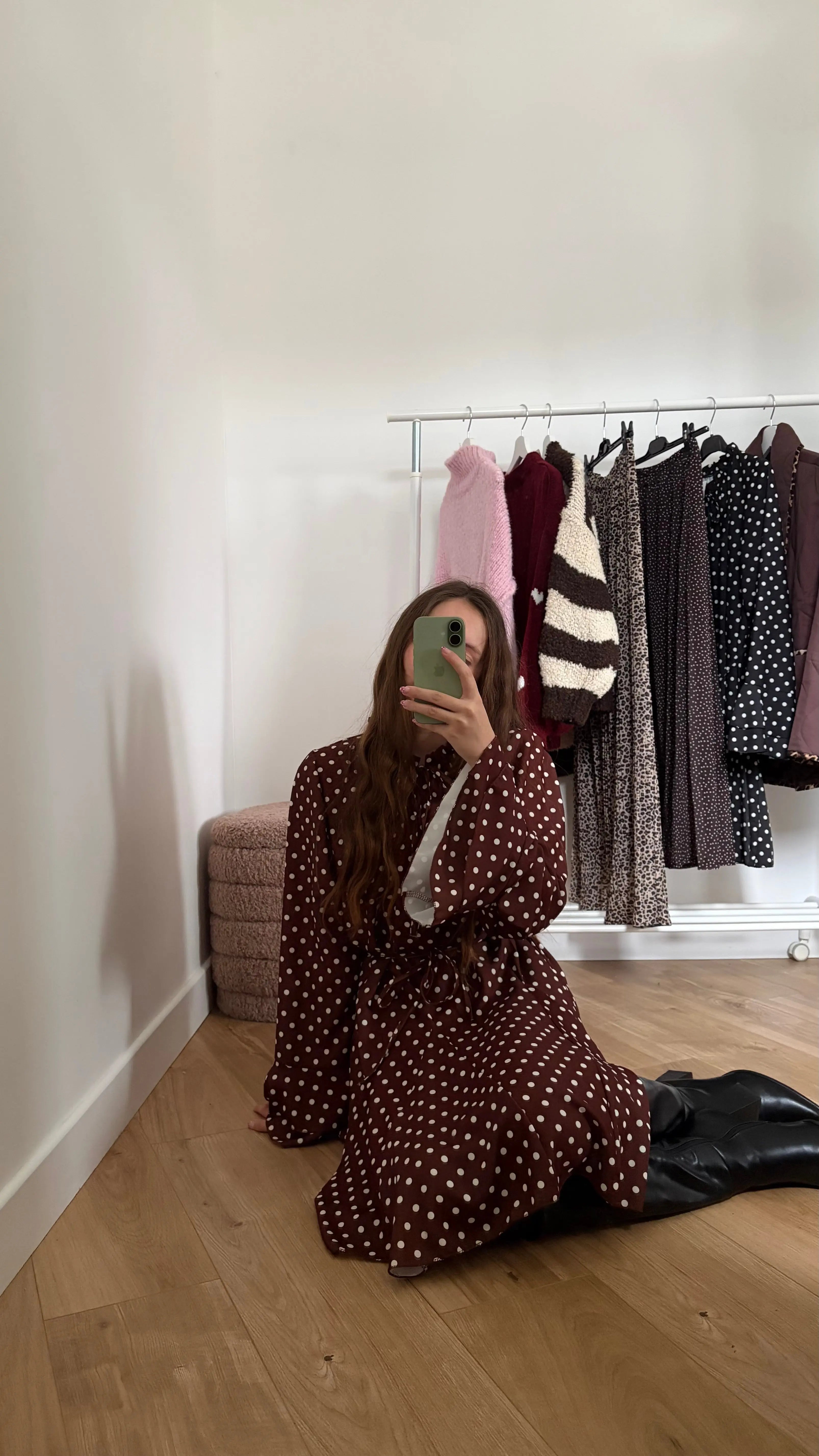 Robe à pois Simloé
