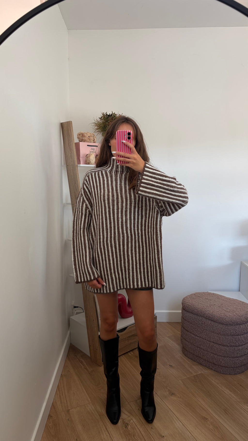 Pull - Robe à rayures Simloé