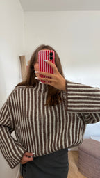 Pull - Robe à rayures Simloé