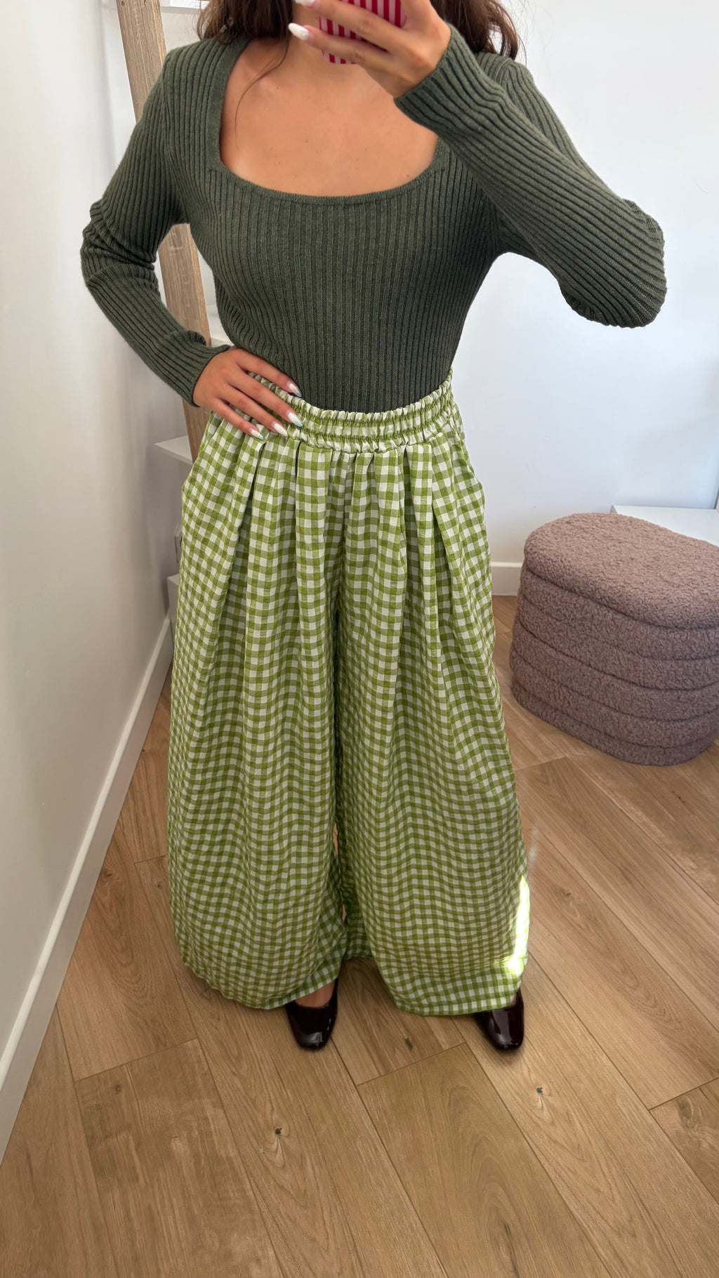 Pantalon Vichy Simloé