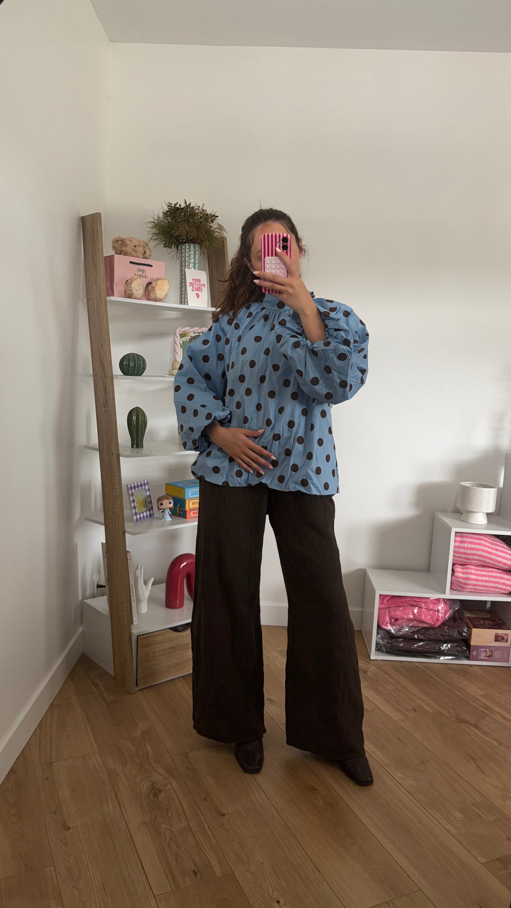 Pantalon en gaze de coton Simloé
