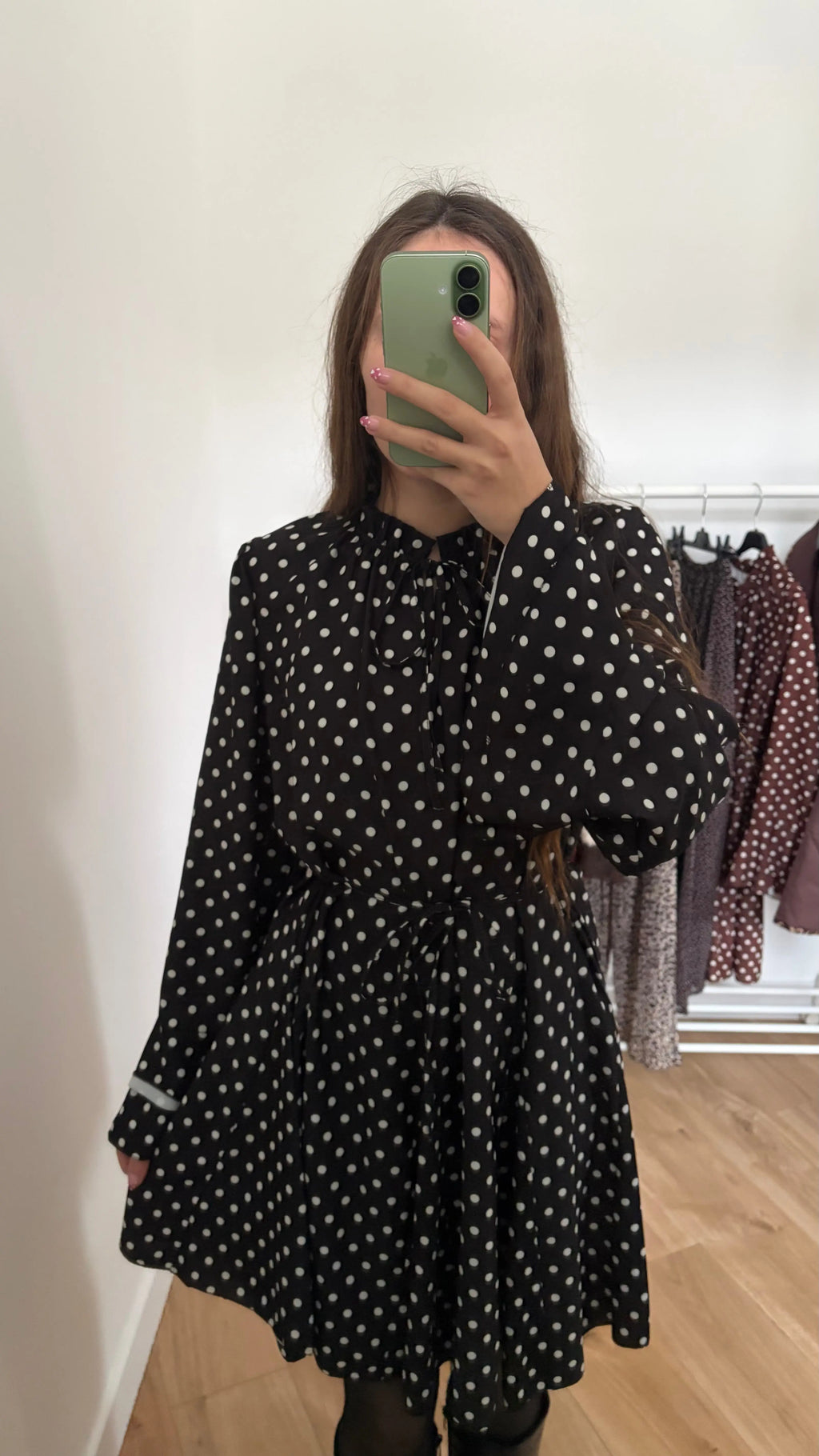 Robe à pois Simloé