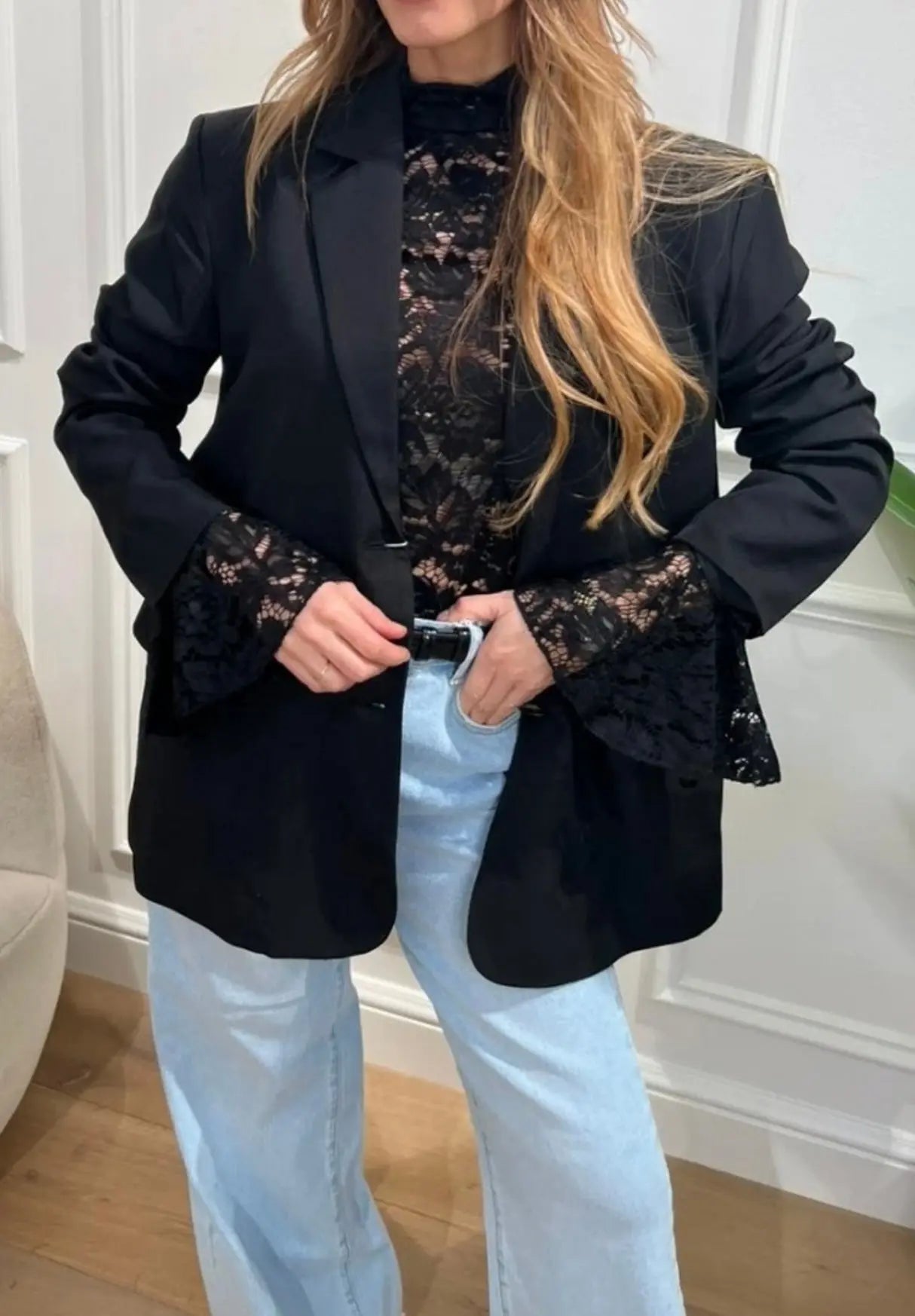 Top en dentelle Simloé