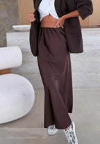 Jupe en satin Simloé